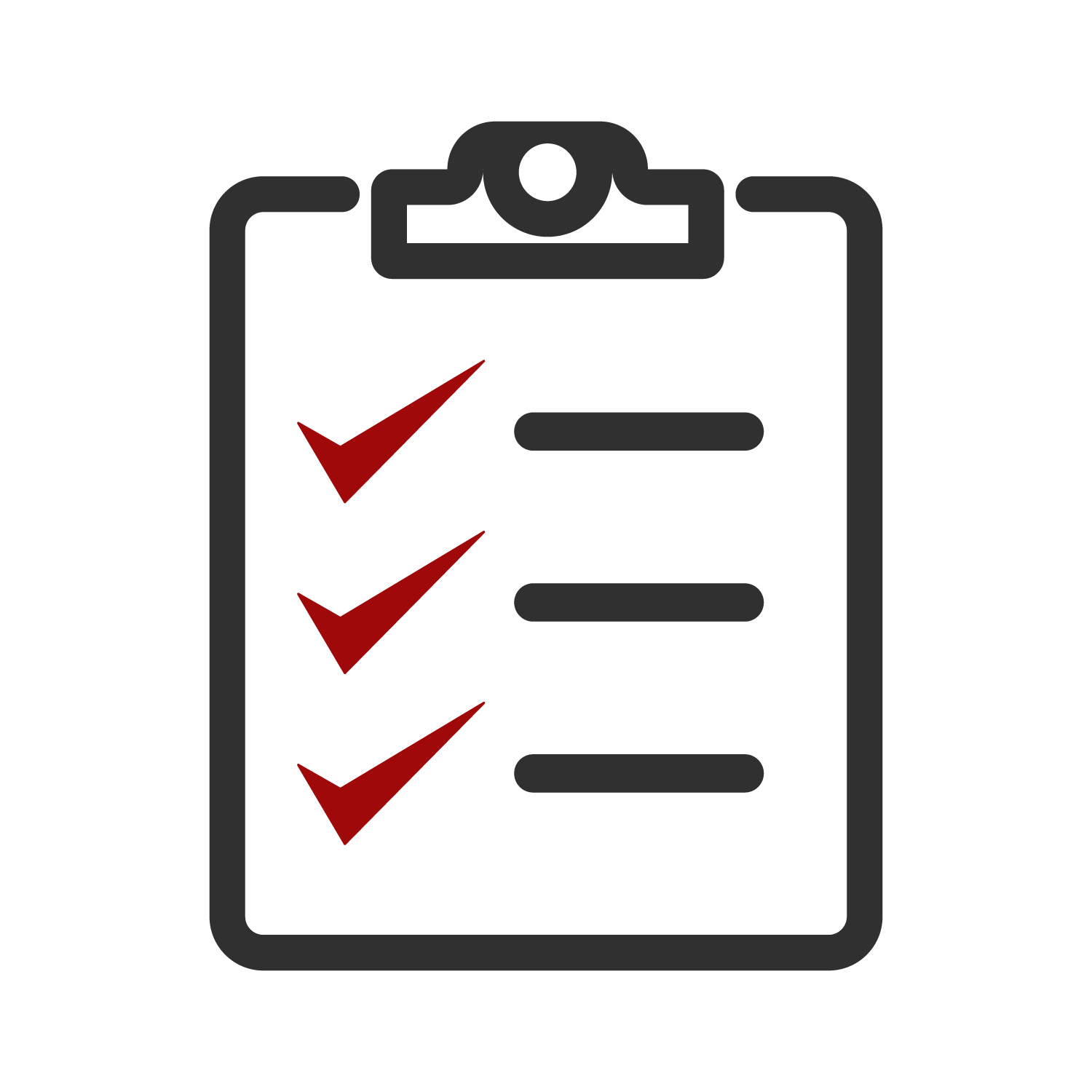 チェックリストのイラスト